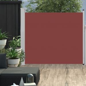 VidaXL Auvent lat?ral r?tractable de patio 100x300 cm Marron