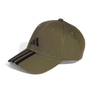 Adidas Mixte Bball 3S Cap New Logo, Olive strata/Black, XS
