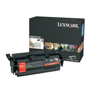 Lexmark X654X31E - Toner noir 36000 pages