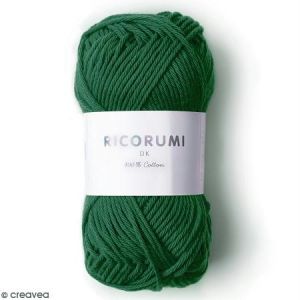 Image de Rico Design Fil à crocheter en coton - Ricorumi - Vert sapin - 25 g