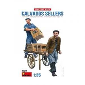 Mini Art 1:35 Fig.-Set Calvados Vendeurs (2) Diorama - MINI38071