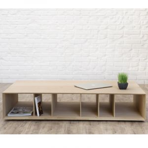 Image de Table B e Moderne "Épure" 130cm Naturel Prix