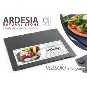 GICOS SRL L.ARDOISE PLATEAU RETT. 30 x 25 cm 749780