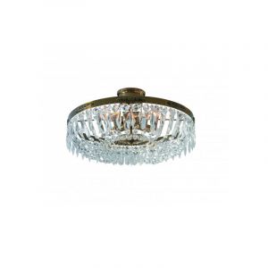 Markslojd Plafonnier en cristal HOVDALA antique 4 ampoules