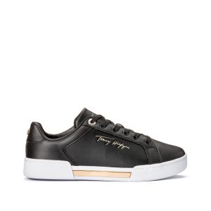 Tommy Hilfiger Baskets en cuir TH Elevated Noir - Taille 36;37;38;39;40;41