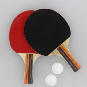Fomax Raquettes Ping Pong x2 avec 2 balles et housse