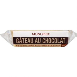 Monoprix G&acirc;teau au chocolat