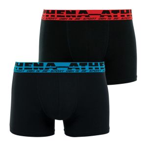 Eminence Lot de 2 boxers homme Easy Sport - Couleur L, S - Taille Bleu
