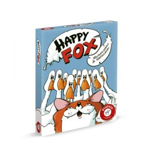 Piatnik Happy Fox – Jeu de Prise de Risque avec des Chiens, des oies et des Renards – Gagnez Le Plus d’oies Possible avec tes Renards et évite Les Chiens - Jeu pour 2 à 6 Joueurs dès 6 Ans - 6700