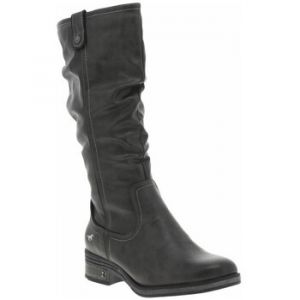 Mustang Femme 1293-603 Botte Haute Jusqu'au Genou, Gris foncé, 37 EU
