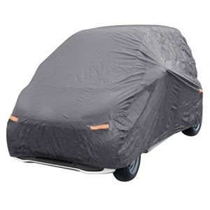 Housse de voiture profilée imperméable et résistante aux intempéries, compatible pour Smart 450 et 451, en tissu Peva 100 g