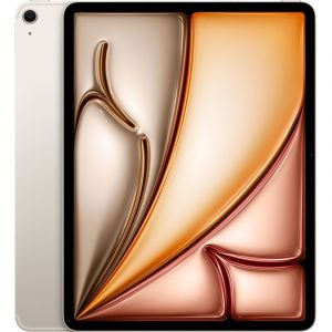 Apple iPad Air M4 Wi-Fi + Cellular 13" 2026 - 128 Go - Lumi&egrave;re stellaire