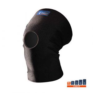 Thuasne Genouill&egrave;re en n&eacute;opr&egrave;ne mixte adulte - Noir (Taille S)