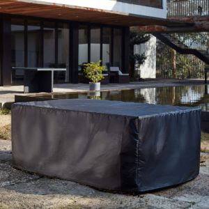 Concept-Usine Housse de salon de jardin r&eacute;sine Florida 12 places