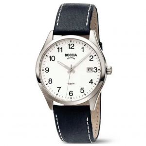 Boccia Mens Watch 3669-01, Quartz, 39mm, 10atm