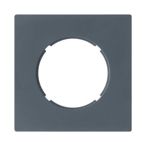 FONTINI- Plaque simple BLEU GRIS DOM