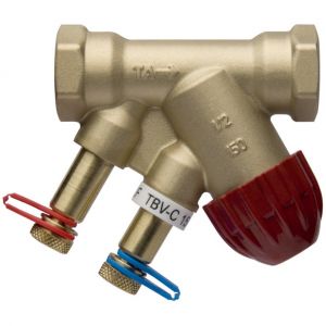 TA Hydronics Vanne d'équilibrage femelle/femelle petit debit KVS 0.9 TBV-C 15 lf Réf 52133115