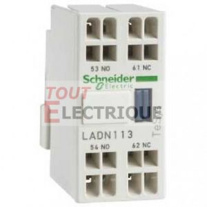 Schneider Electric BLOC CONTACTEUR 1F 1O FRONT RES
