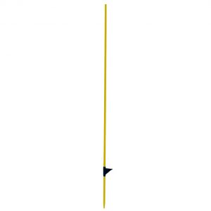 Kerbl Piquet cloture fibre de verre rond avec bêche (x10)