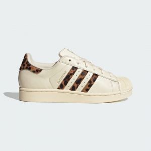 Adidas Originals Superstar II Pony Hair Women's, ecru tint - Taille 36 2/3