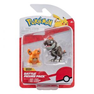Jazwares Pok&eacute;mon Battle Figure 2 Pack (Tyrunt & Pawmi) W17