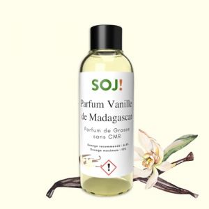 Concentré de Parfum pour Bougies Création de Bougies sans CMR de Grasse 30 ml (Vanille de Madagascar)