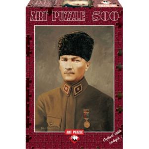 Art Puzzle Commandant en chef Ghazi Mustafa Kemal Atatürk - Puzzle 500 pièces