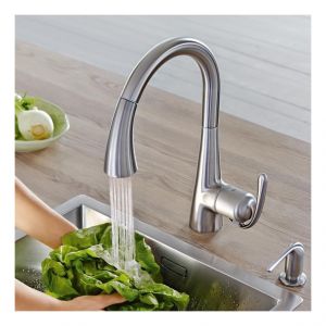 Grohe Zedra Mitigeur Evier Avec Douchette Extractible 32294001 Acciaio Comparer Avec Touslesprix Com