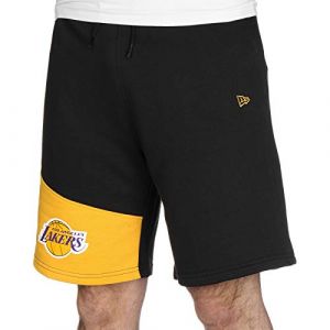 New era Nba Colour Block Los Angeles Lakers short Hommes noir T. XXL