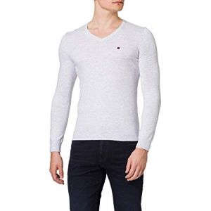 Image de Teddy smith PIKO Recycled Pullover Sweater, White Melange, XX-Large Mens