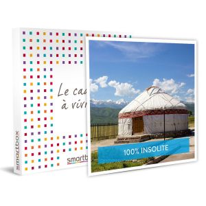 Image de Smartbox Coffret Cadeau Femme Homme - 2 Jours insolites avec dîner - idée Cadeau - 1 Nuit Insolite avec Petit-déjeuner et 1 dîner Produits du terroir pour 2 Personnes