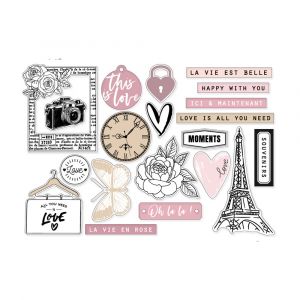 Florilèges Design La vie en rose Décos acryliques