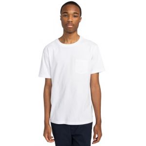 Image de Element Icon Label Pocket - T-Shirt à Manches Courtes - Homme - Blanc.