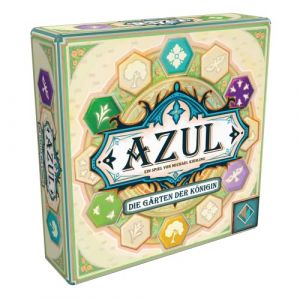 Asmodée Next Move Games - Azul - Les Jardins de la Reine - Jeu Familial - 2-4 Joueurs - À partir de 10 Ans - 45-60 Minutes - Allemand