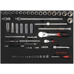 Sam Outillage Composition 135 Outils Avec Modules Mousse
