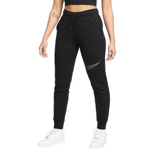 Nike Club Shine Joggers - Black, Black - Taille L