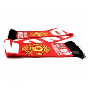 Manchester United FC - Écharpe de foot officielle (Taille unique) (Multicolore) - UTBS455