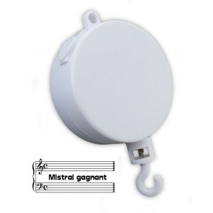 Bo&icirc;te &Agrave; Musique / M&eacute;canisme Musical Mistral Gagnant (Renaud) Pour Mobile - Lutece Creations