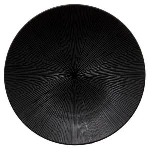 Lot de 6 iettes Plates "Atelier" 27cm Noir