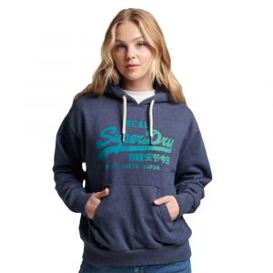 Superdry Sweatshirt à capuche ton sur ton femme Vintage Logo