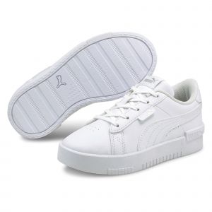 Puma Chaussure Baskets Jada enfant, Blanc/Argent, Taille 29, Chaussures