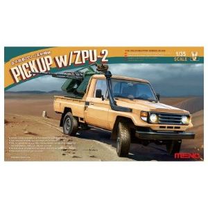 Meng VS005 - Pick-Up Toyota Hilux avec Canon AA ZU-23-2 - Maquette échelle 1:35