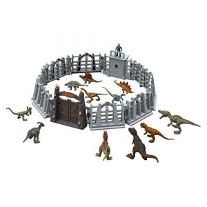 Mattel Jurassic World Coffret Calendrier de l'Avent avec Mini-Figurines, 19 Dinosaures, 1 humain et 10 Accessoires, Jouet Enfant, Dès 4 ans, HHW24