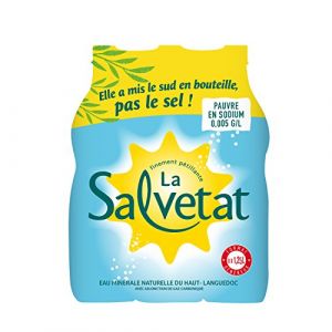 La salvetat Eau min&eacute;rale naturelle gazeuse 1,25L