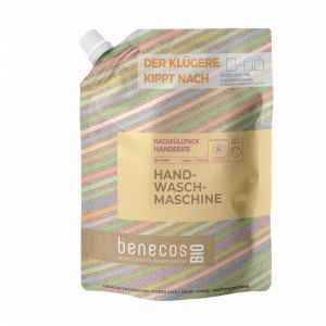 Benecos Savon Mains BIO "Avec ou sans Avoine, je m'en Lave les Mains" - 1.000 ml