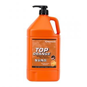 Savon, pate nettoyant main top orange microbilles pour pro 3,78 l - Maco