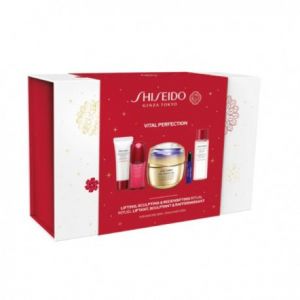 Shiseido Vital Perfection - Concentrated Supreme Cream HOLIDAY KIT 50 ML Crema Viso + 15 ML Detergente Viso + 30 ML Lozione Viso + 10 ML Siero Viso
