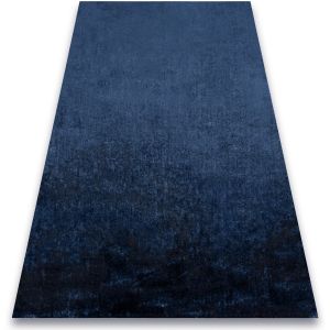 Rugsx - Tapis visco bleu foncé 10 peluche, imitation fourrure de lapin blue 80x150 cm