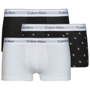 Calvin Klein Boxers Jeans LOW RISE TRUNK X3 Noir - Taille EU S,EU M,EU L,EU XL