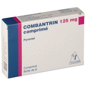 Teofarma Combantrin 125 mg - 6 Comprim&eacute;s